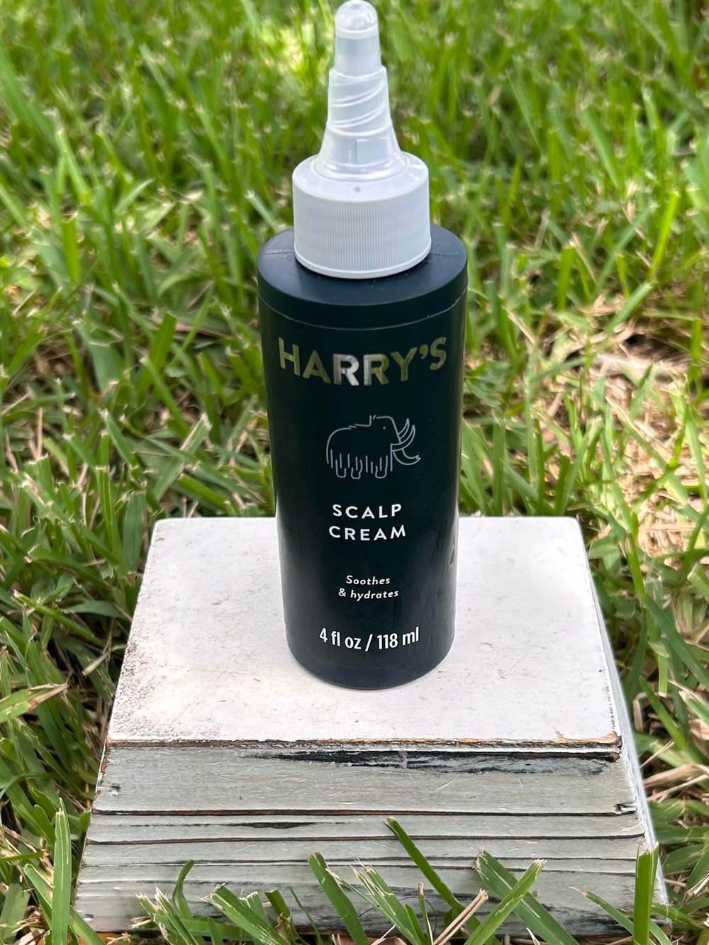 5/$25 HARRY'S Scalp Cream - Dark Green & White